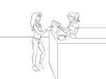 women buying illustration